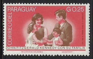 Paraguay 888 MNH JFK Z9587-2