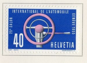 Switzerland Helvetia 1955 Early Issue Fine Mint Hinged 40c. NW-171126