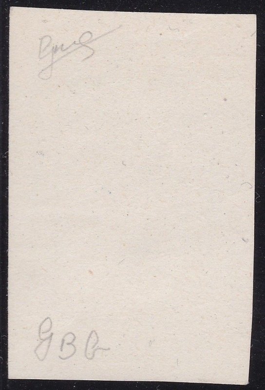 1946 POLISH CORP, n . 8Bb 2z. light chocolate brown THICK PAPER (*)