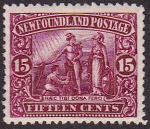 Newfoundland Scott 114 VF OG