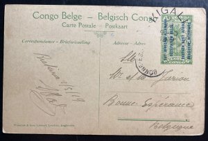 1919 Kigali Belgian Congo Real Picture Postcard Stationery cover SS Gotzen