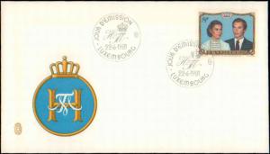 Luxembourg, Worldwide First Day Cover