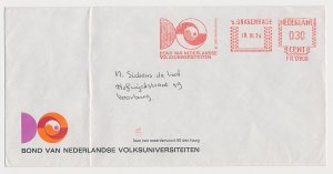 Meter cover Netherlands 1974 Association of Universities in the Netherlands - Yi