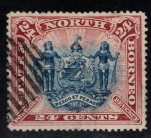 North Borneo Scott 67  Used Coat of Arms stamp