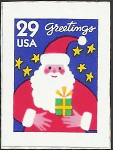 # 2873 MINT NEVER HINGED SANTA CLAUS