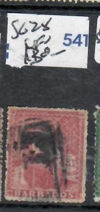 BARBADOS QV  BRITTANIA     SG 28   VFU   P0625A H