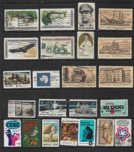 United States #1423-#1445 1971 Commemorative Set Used  