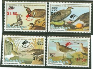 Penrhyn #391-394  Single (Complete Set)