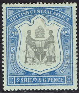 BRITISH CENTRAL AFRICA 1897 ARMS 2/6