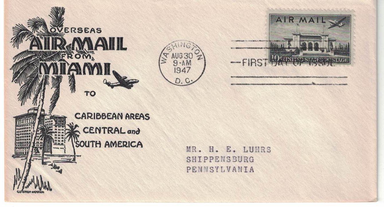 air mail stationery history