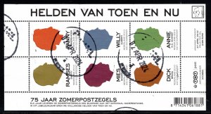 Netherlands Scott # B760, used, s/s