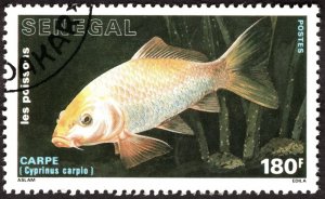 1988, Senegal, 180f, Used CTO, Sc 765