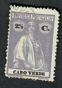 Cape Verde #151 Ceres used single