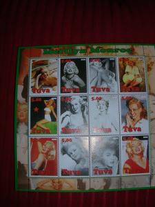 TUVA SHEET MARILYN MONROE 