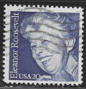 US #2105 20c Eleanor Roosevelt