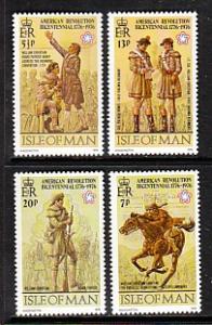 Isle of Man U.S. Bicentennial 78-91 MNH VF