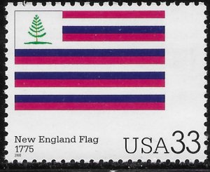 US #3403b  MNH  Stars and Stripes.  New England Flag 1775
