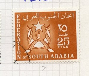 South Arabia 1965 Arms Issue Fine Used 25f. NW-208368