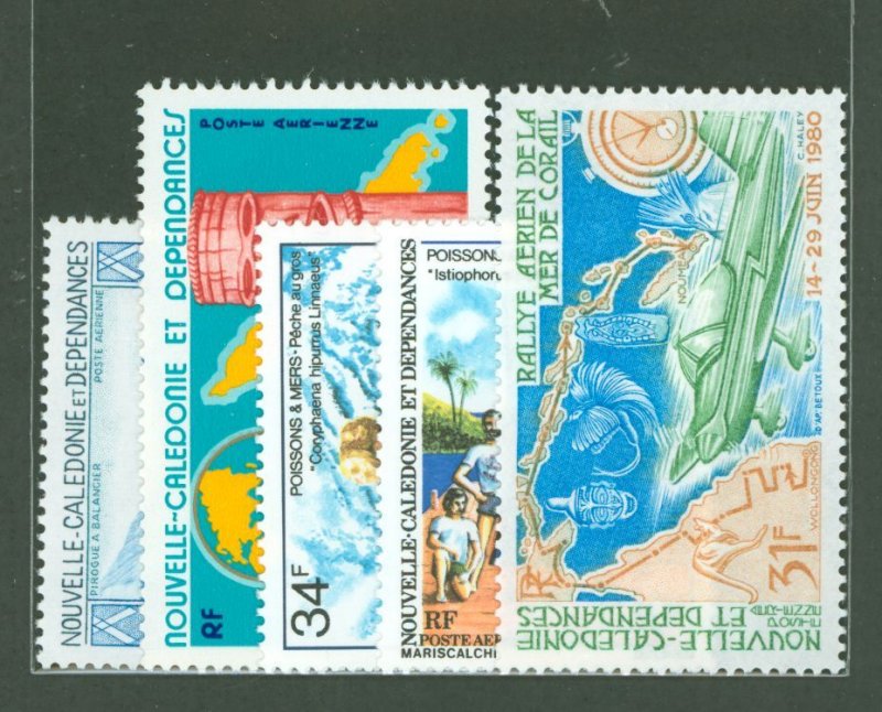New Caledonia #C160-4  Single (Complete Set)