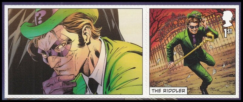 GB LS135l DC Collection Batman The Riddler 1st single (1 stamp) MNH 2021