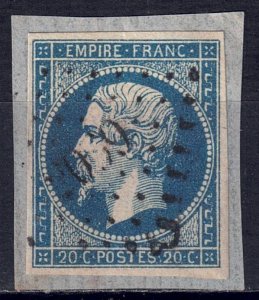 France #15 on piece  CV $1.35+  4 margins, VF+