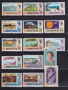 Jersey 7-21 Set MNH Various