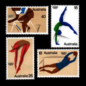 Australia # 637-640 Mint!