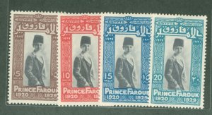 Egypt #155-158 Unused Single (Complete Set)