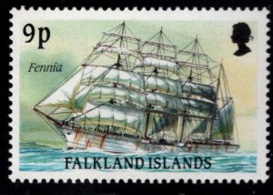 FALKLAND ISLANDS Scott 493 MNH**  Tall Ship stamp.
