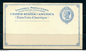 USA 1879 Postal card 2c Sc UX6 Mint 11580