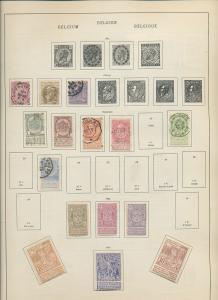 BELGIUM 1850s/1930s M&U Collection (Appx 120 Items) (Ac 1338