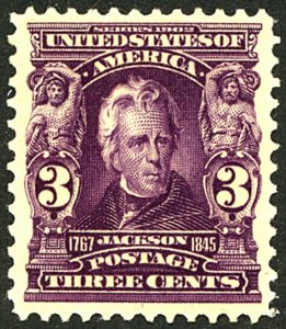 U.S. #302 MINT OG HR