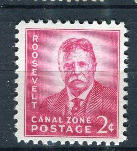 USA; CANAL ZONE 1928-30s Personalities issue Mint hinged 2c. value