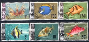 Tanzania 1967/71: Sc. # 28-34; Used CTO Short Set