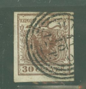 Austria/Lombardy-Venetia #5a Used Single