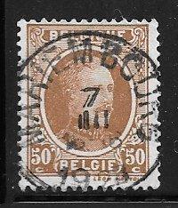 Belgium 157: 50c 1922 definitive issue, used, F-VF