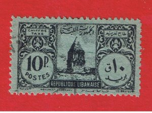 Lebanon #46  VF used  Postage Due  Free S/H