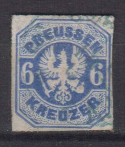 GERMANY PRUSSIA STAMPS. 1867 , Sc.#26,  Mi.#25, USED