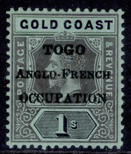 TOGO GV SG H53, 1s black/green, LH MINT. Cat