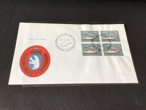 Greenland 1981 stamps  cover Ref R32097