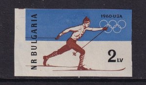 Bulgaria  #1094  MNH  1960  winter olympics Imperf.