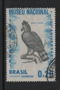 Brazil  #1084 used   1968  harpy eagle