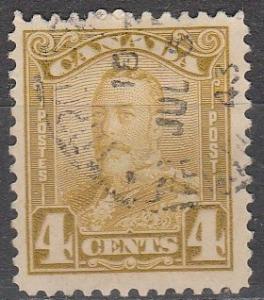 Canada #152  F-VF Used CV $6.00 (A16592)