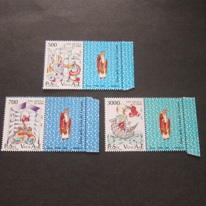 Vatican 1987 Sc 803-5 set MNH