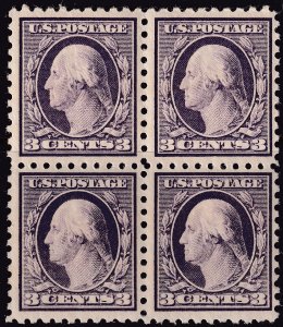 #426 Mint NH, XF, Block of 4 (CV $145+) (CV $35 - ID30418) - Joseph Luft