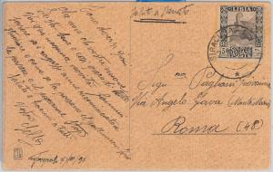 53734 - ITALY COLONIES: LIBIA - POSTCARD from Libya cancelled to SYRACUSE 1930-