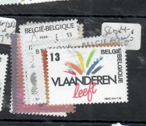 BELGIUM SC 1284-1288         MNH     P0411D H