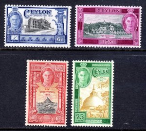 CEYLON + 1947  + new constitution  + MNH 