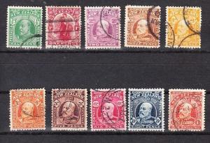 New Zealand Scott 130-139 Used (Catalog Value $67.20)