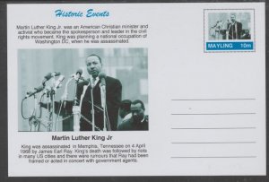 MAYLING, Fantasy - Martin Luther King Jnr - Postal Stationery Card...